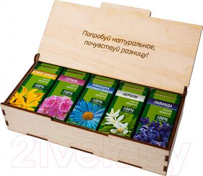 Набор эфирных масел Saules Sapnis Цветочный (5x10мл)