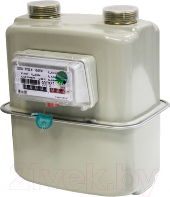Счетчик газа бытовой БелОМО СГД 4 G4 ТИ / 8336-07 (правый)