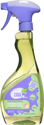 Чистящее средство для ванной комнаты Meine Liebe Для акриловых ванн и душевых кабин с фруктовыми кислотами (500мл)