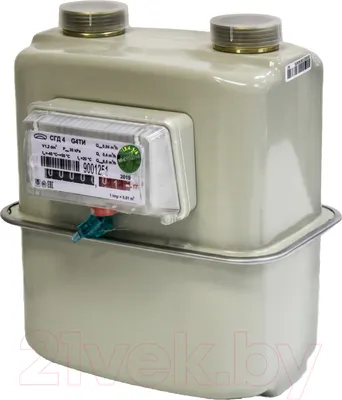 Счетчик газа бытовой БелОМО СГД 4 G4 ТИ / 8336-06 (левый)