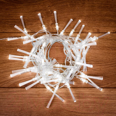 Светодиодная гирлянда Neon-Night Кисточки 303-035 (5м, белый)