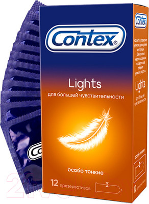 Презервативы Contex Lights №12 особо тонкие