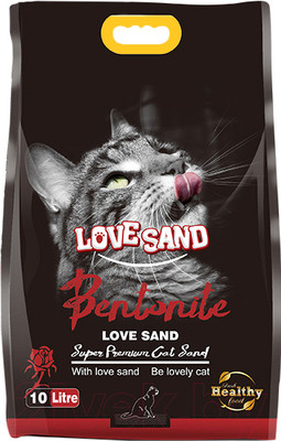 Наполнитель для туалета Love Sand Роза / LS-008 (10л)