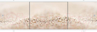 Экран для ванны МетаКам Премиум Арт 1.68 (теплый песок)