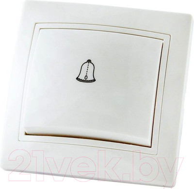 Кнопка звонка TDM Таймыр SQ1814-0009 (белый)