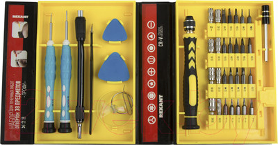 Набор отверток Rexant Профи 12-4761 (38 предметов)