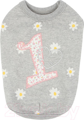 Футболка для животных Pinkaholic Amias / NARA-TS7306-MG-M (серый)