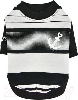 Футболка для животных Pinkaholic Caspian / NATA-TS7560-BK-M (черный)