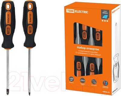 Набор отверток TDM SQ1013-0204