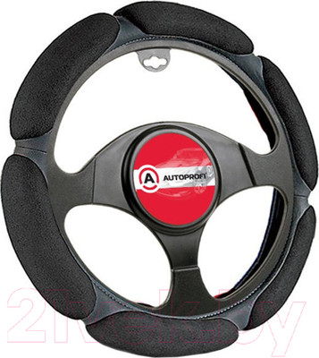 Оплетка на руль Autoprofi SP-5026 BK (M)