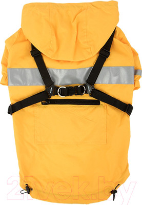 Дождевик для животных Puppia Wilderness / PLRA-JM9320-YE-XXL (XXL, желтый)
