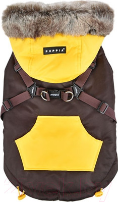 Жилетка для животных Puppia Orson / PARD-VT1569-BR-S (S, коричневый)