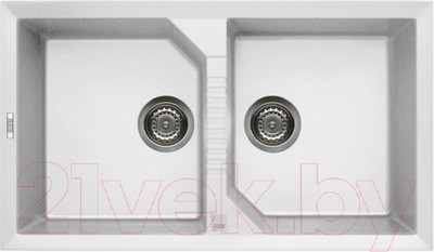 Мойка кухонная Elleci Tekno 450 Bianco G68 / LGT45068