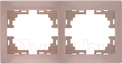 Рамка для выключателей и розеток Lezard Mira 701-0300-147
