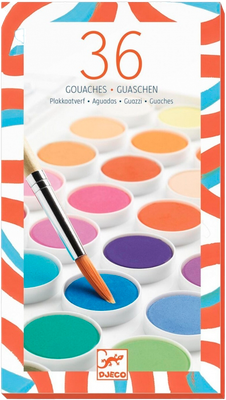 Гуашь Djeco 36 цветов / 08873