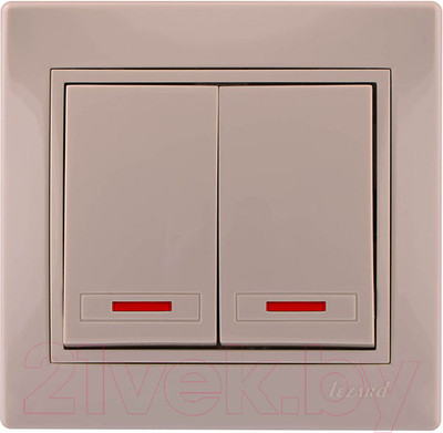 Выключатель Lezard Mira 701-0303-112