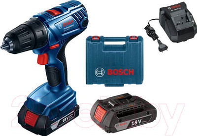 Профессиональная дрель-шуруповерт Bosch GSR 180-LI (0.601.9F8.109)