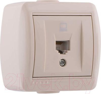 Розетка Lezard Nata 710-0300-139