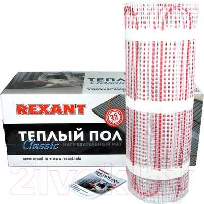 Теплый пол электрический Rexant Classic RNX-10.0-1500 / 51-0519-2