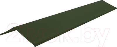 Планка торцевая Onduline H100 F3606Ru (зеленый)