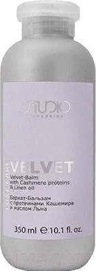 Бальзам для волос Kapous С протеинами кашемира и маслом льна / 2249 (350мл)