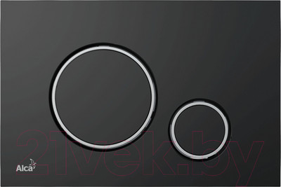 Кнопка для инсталляции Alcadrain M778 (черный матовый)