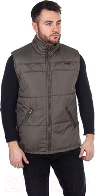 Жилет для охоты и рыбалки Huntsman Беркут Дюспо Хаки (р-р 44-46/170)