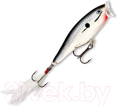 Воблер Rapala Skitter Pop / SP09-CH