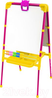 Мольберт детский Ника М2Л/СН (сиреневый)