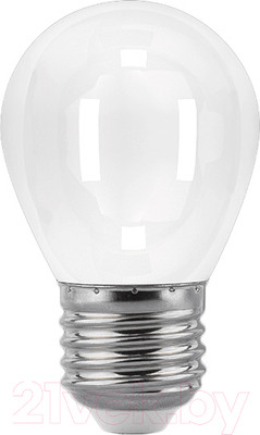 Лампа Gauss Filament Globe E27 5W 4100K / 105202205 (Opal/Milky)