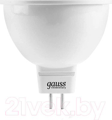 Лампа Gauss Elementary GU5.3 5.5W 2700K/3000К / 13516