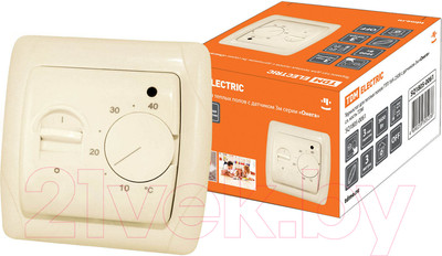 Терморегулятор для теплого пола TDM Онега SQ1805-0061 (слоновая кость)