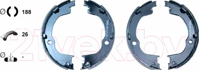 Тормозные колодки Textar 91067100