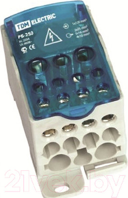 Распределительный блок на DIN-рейку TDM SQ0823-0004