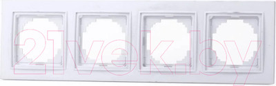 Рамка для выключателей и розеток Nilson Thor 27110094 (белый)