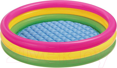 Надувной бассейн Intex Радуга / 57422 (147x33)