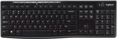 Клавиатура Logitech K270 (черный)