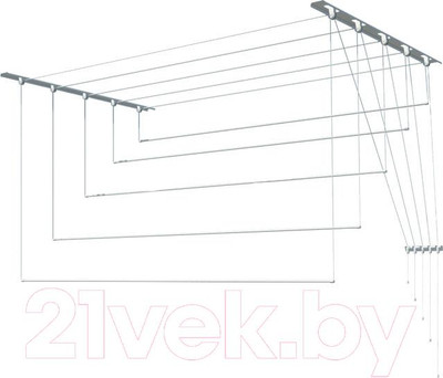 Сушилка для белья ПТФ Лиана С-010 (2.4м, металл)