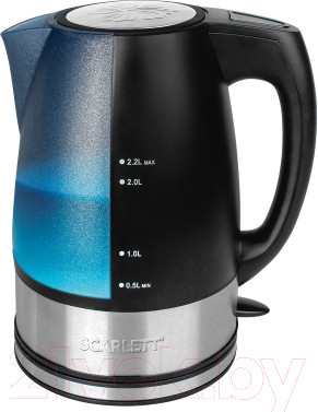 Электрочайник Scarlett SC-1020 (черный)