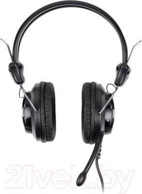 Наушники-гарнитура A4Tech HS-28-1 (черный)