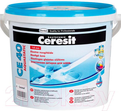 Фуга цементная Ceresit CE 40 Aquastatic (5кг, бежевый)