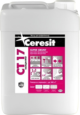 Грунтовка Ceresit CT 17 Supergrunt (10л)