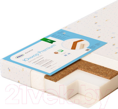 Матрас в кроватку Plitex Юниор-премиум ЮП-119-01