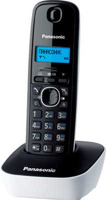Беспроводной телефон Panasonic KX-TG1611 (белый)