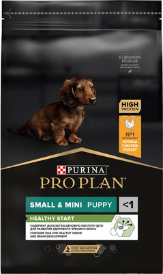 Сухой корм для собак Pro Plan Puppy Small & Mini с курицей и рисом (7кг)