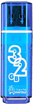 USB flash накопитель SmartBuy Glossy Blue 32GB (SB32GBGS-B)