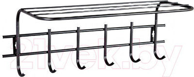 Вешалка для одежды Sheffilton Стандарт 1/6 В2-63 (черный/белый)