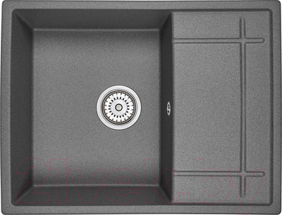 Мойка кухонная GRANULA GR-6501 (графит)