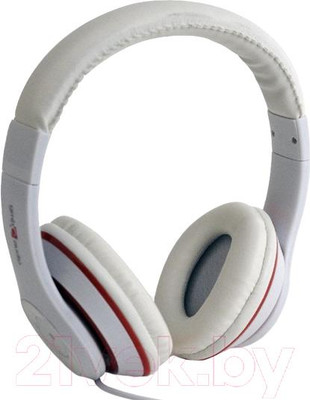 Наушники-гарнитура Gembird MHS-LAX-W Los Angeles (белый)