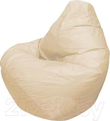 Бескаркасное кресло Flagman Груша Мега XXXL Г3.1-13 (светло-бежевый)